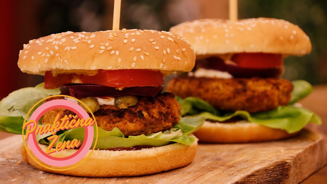 Praktična žena – Vege burgeri