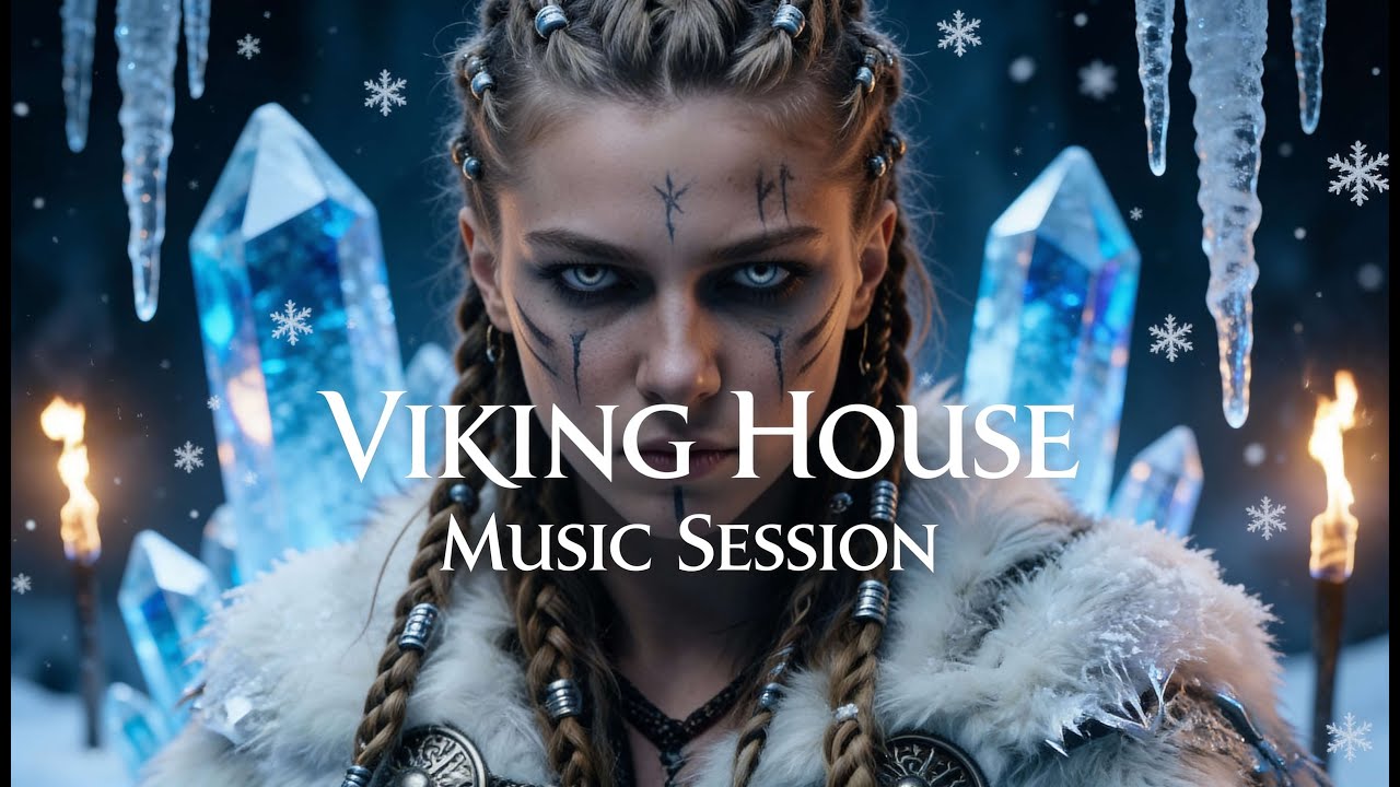 Viking Melodic Techno DJ Set ❄️ Ice Cave Ritual | Driving Dark Nordic Grooves