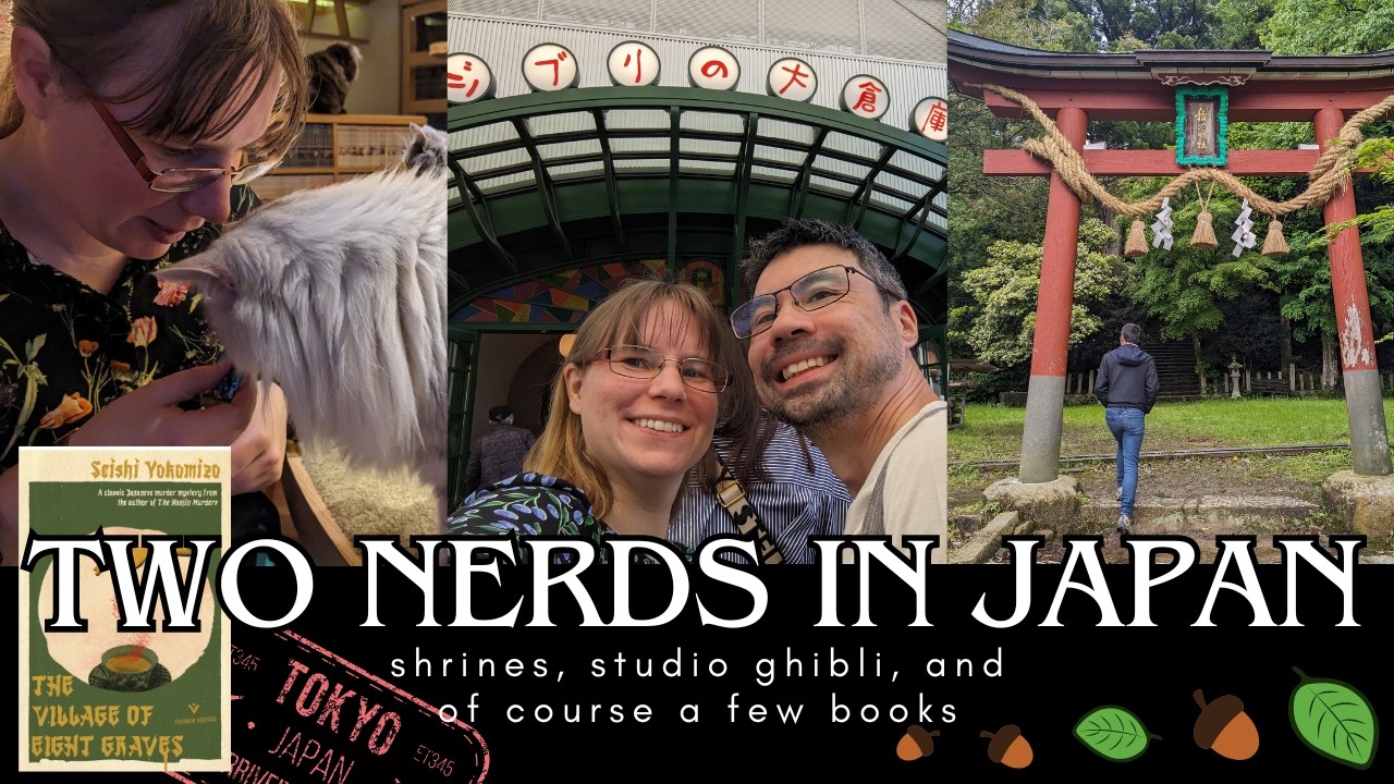 A busy trip to Japan incl. book shopping, Teamlabs, Ghibli Park, the Nakasendo Trail and rural Japan