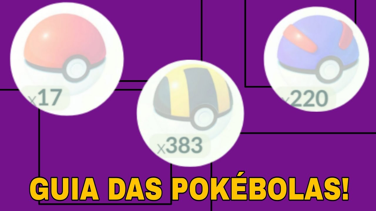 Guia para iniciantes das Pokébolas! - POKÉMON GO 
