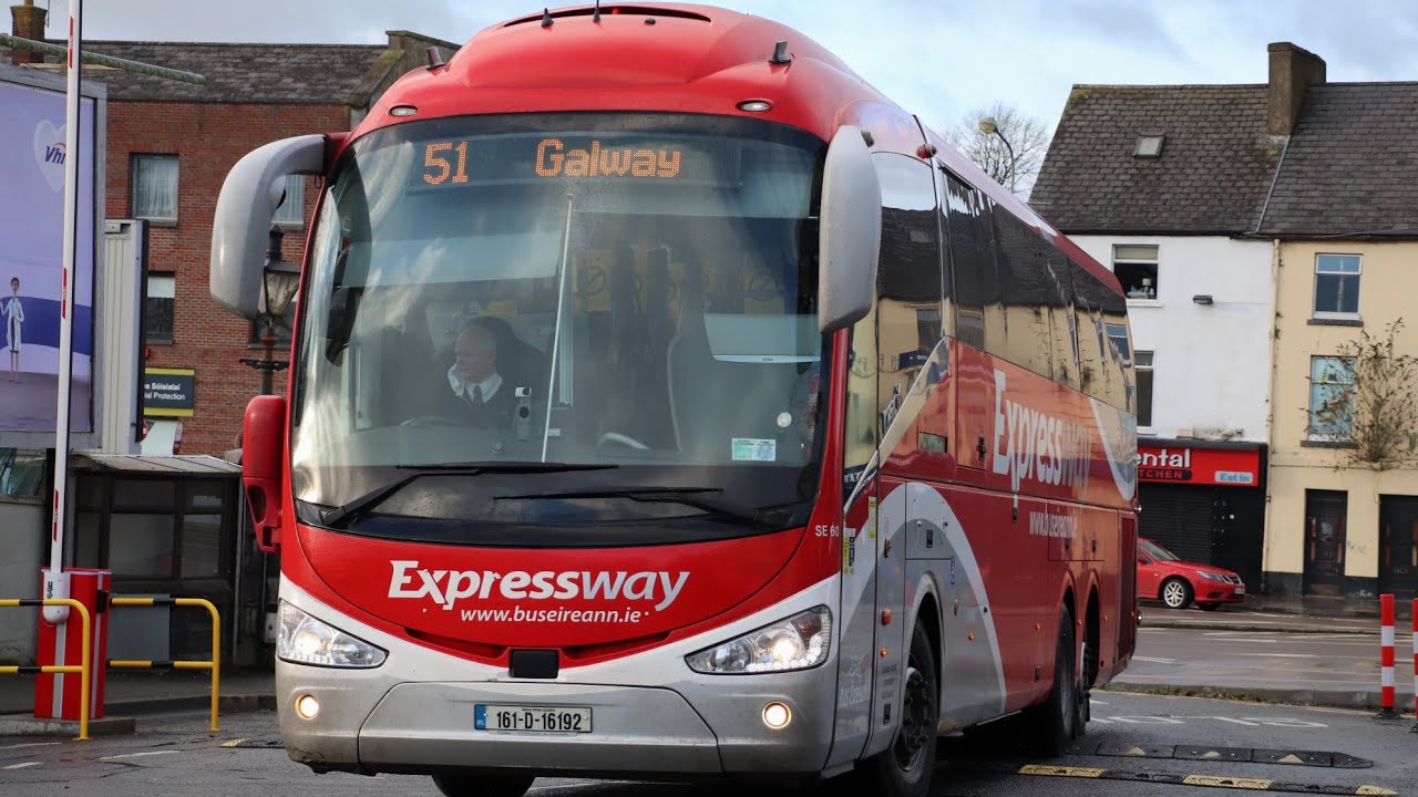 A Ride On Bus Éireann Irizar I6 Scania K410 (SE60) on route 51 too Galway Bus Station..
