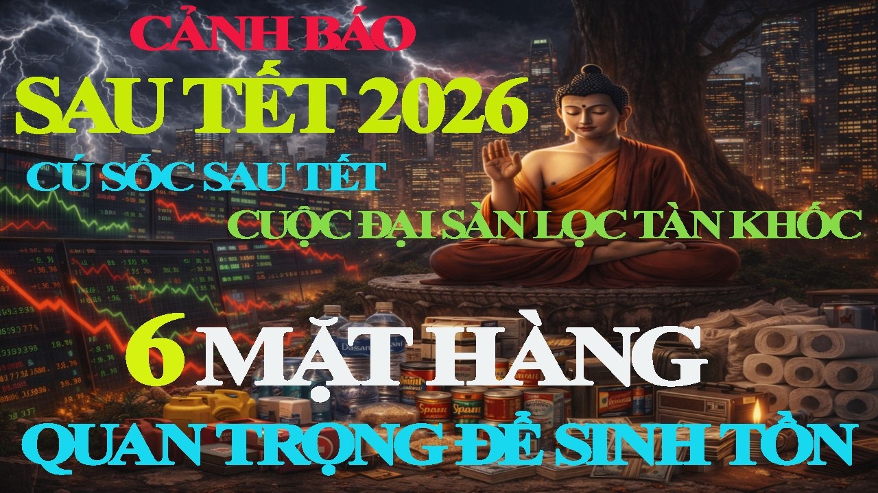 Cảnh Báo: Cú Sốc Sau Tết & Cuộc Đại Sàng Lọc Tàn Khốc? & 6 mặt hàng quan trọng và sinh tồn sau tết.!