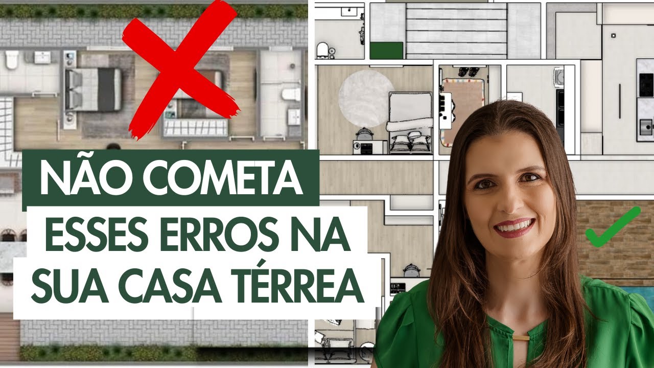 NÃO COMETA ESSES ERROS NA SUA CASA TÉRREA