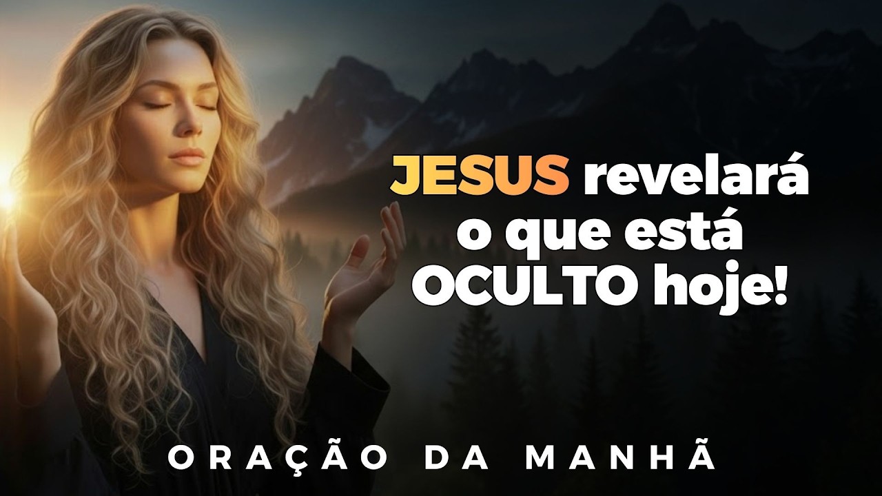 CUIDADO! O inimigo se disfarça, reze pela visão do ESPÍRITO SANTO | Oração Da Manhã