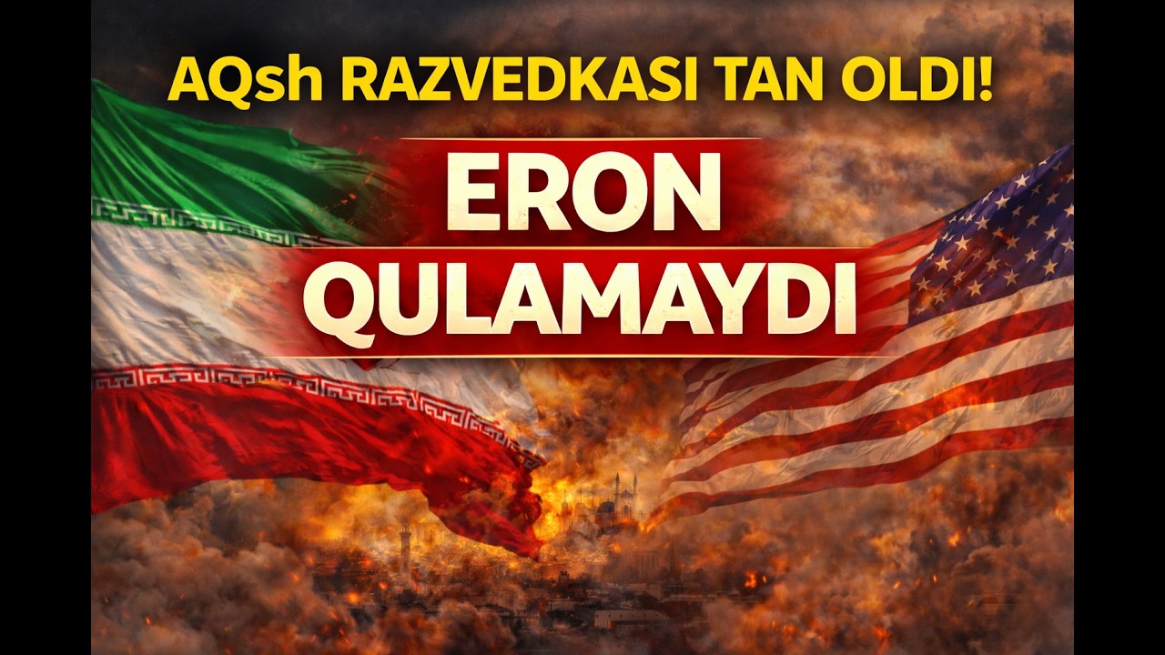 “AQSh razvedkasi tan oldi: Eron qulmaydi!”