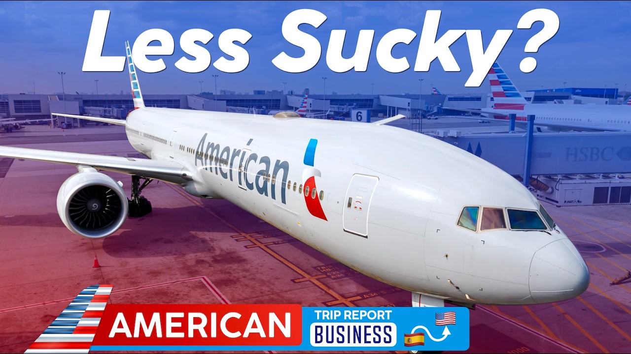 На American Airlines не так уж и плохо ✦ Отчет о полете бизнес-классом на Boeing 777 ✦ Мадрид — Н...