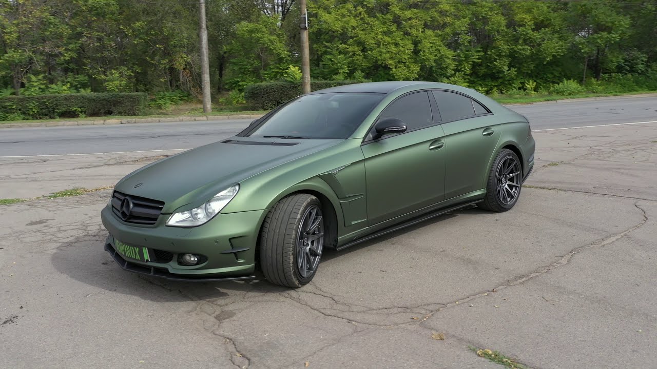 Mercedes CLS в шикарном защитном покрытии DEMPINOX + эластичный лак.