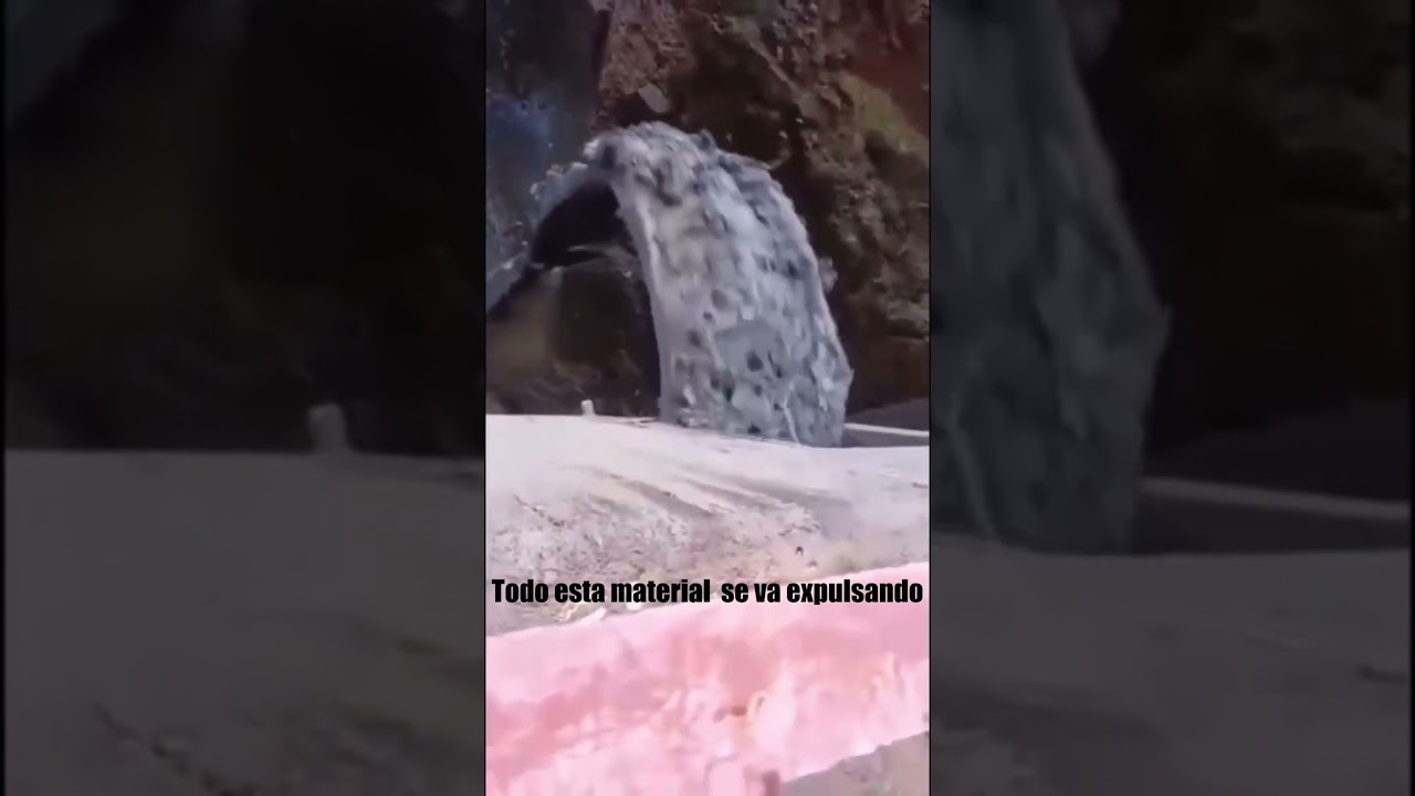 Apertura de presa despu&eacute;s de muchos a&ntilde;os