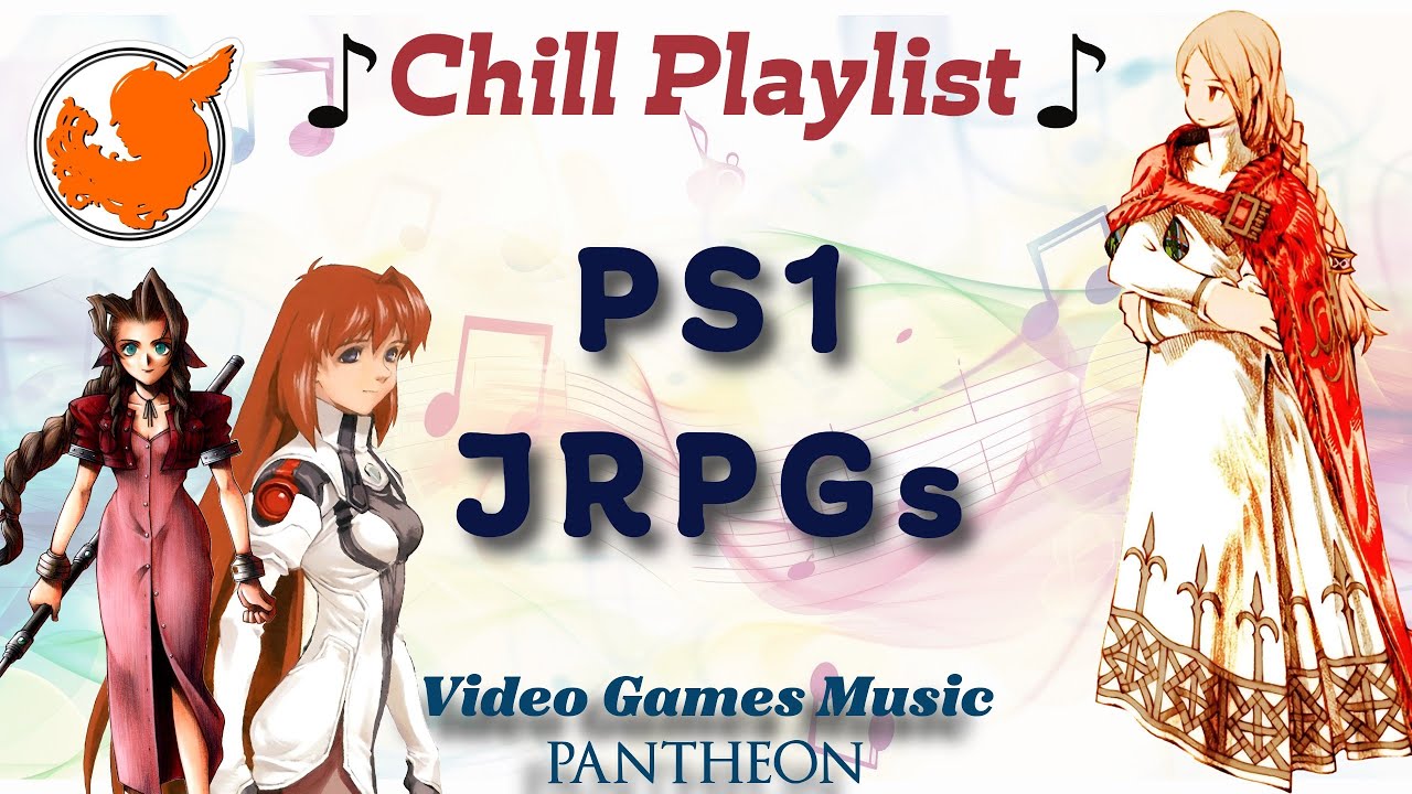 CHILL Playlist of PS1 JRPGs music : Calm & relaxing lofi medley (ambiance - study - work) Vol.1
