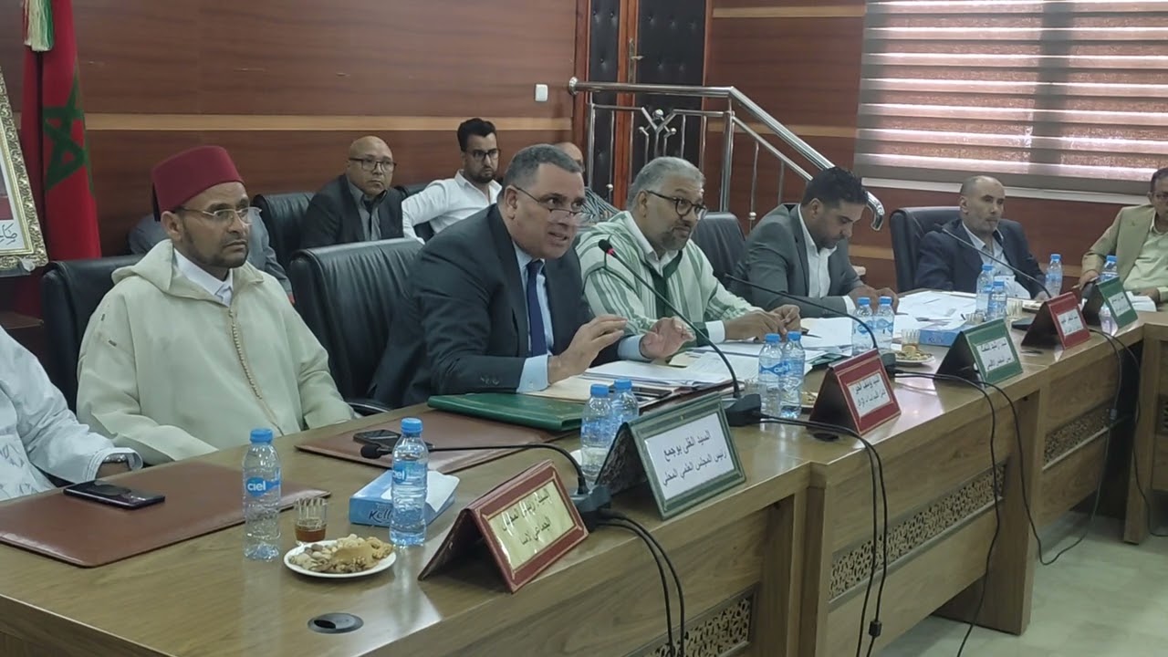 مداخلة عامل إقليم آسا الزاك بخصوص قطاع الصحة في الدورة العادية للمجلس الإقليمي  12/06/2023