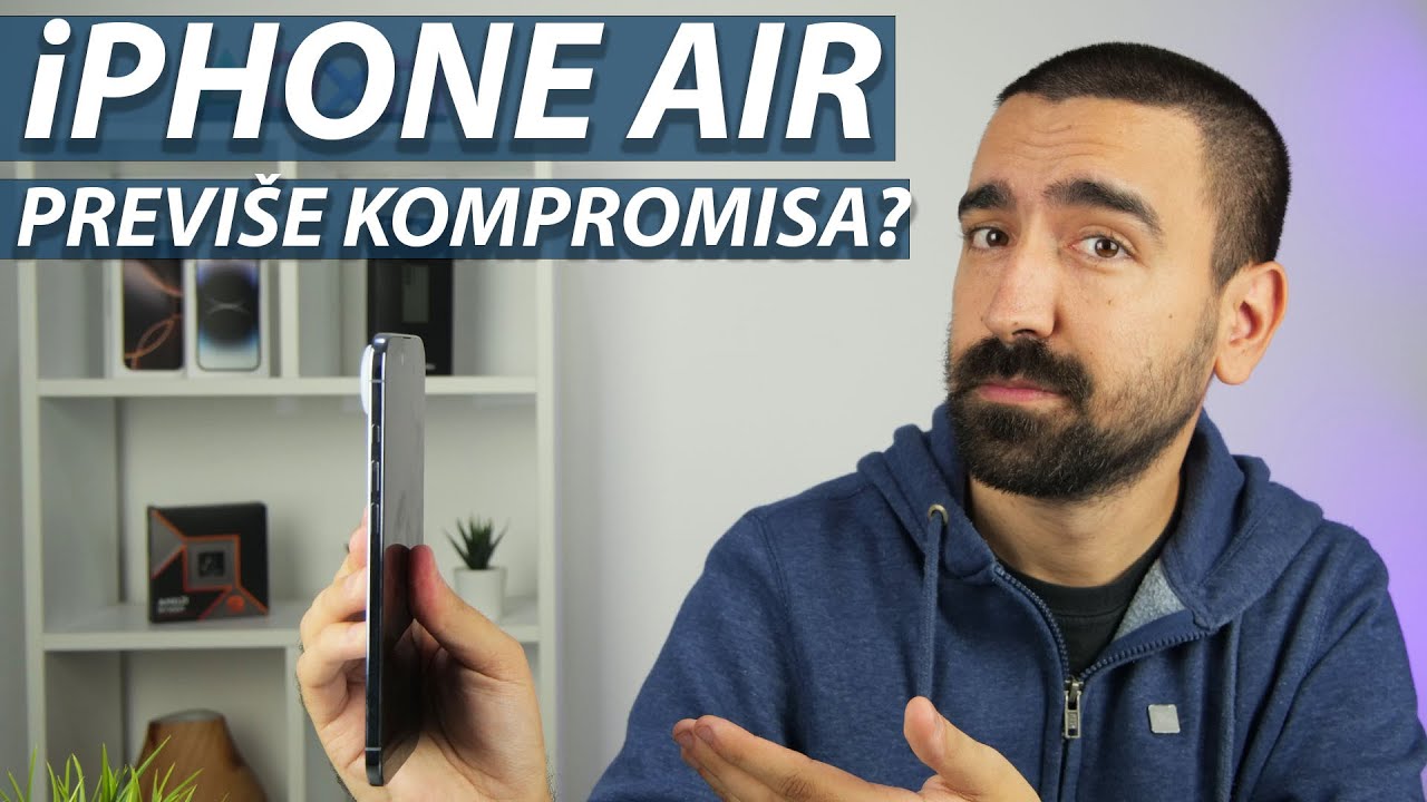 iPHONE AIR RECENZIJA | PREVIŠE KOMPROMISA?
