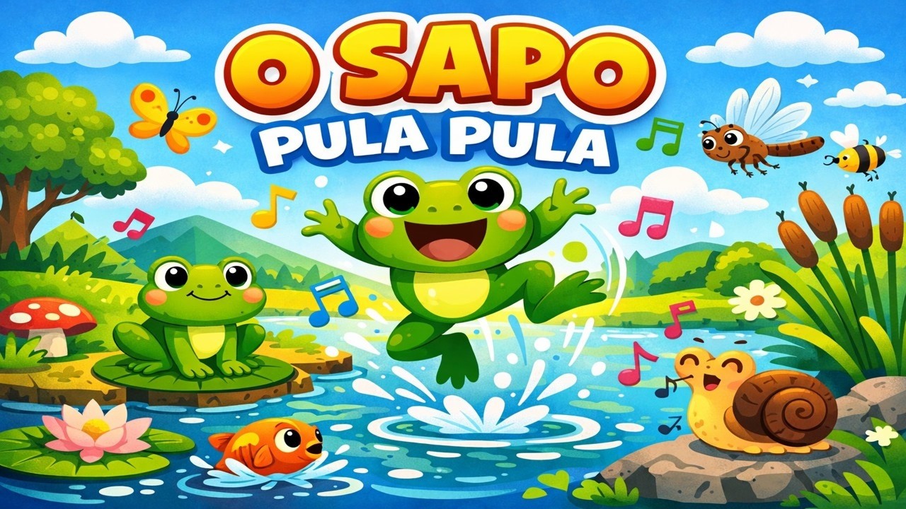 O Sapo Pula Pula | Música infantil