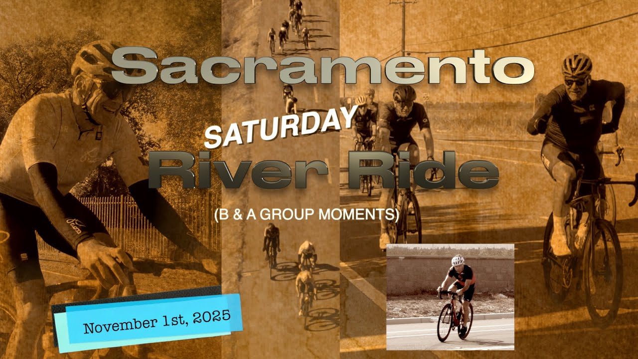 Sacramento Saturday River Ride 11 01 25