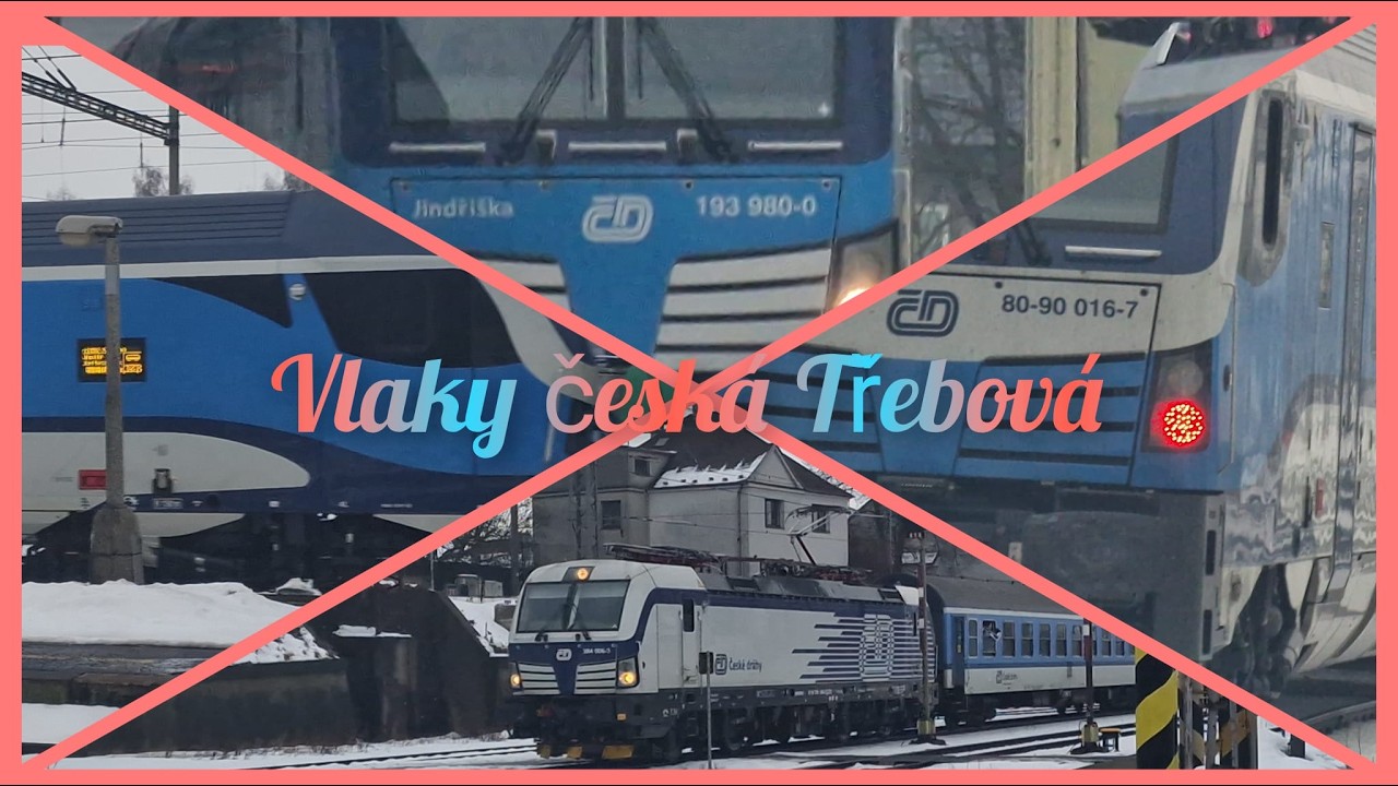 vlaky česká Třebová 
