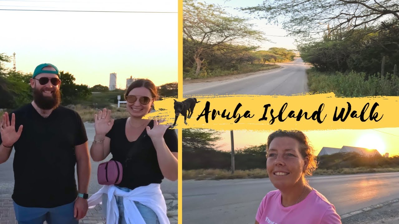 Flamingo street to Barcadera road walk (Leg 14)