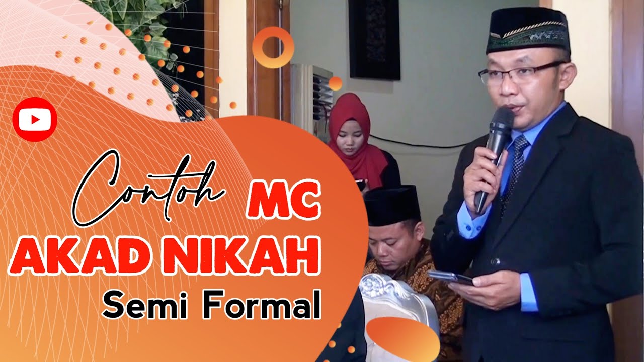 MC Akad Nikah | Mc Semi formal |  dalam prosesi pernikahan muslim jawa