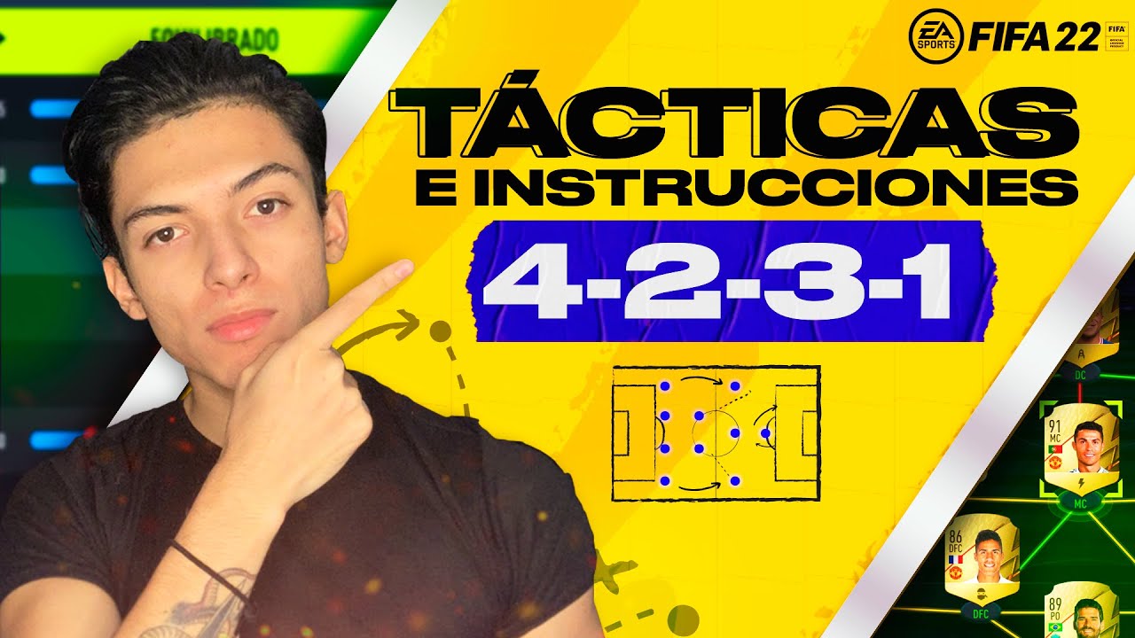 MI MEJOR TÁCTICA E INSTRUCCIONES | TÁCTICAS 4-2-3-1| DIVINECS7