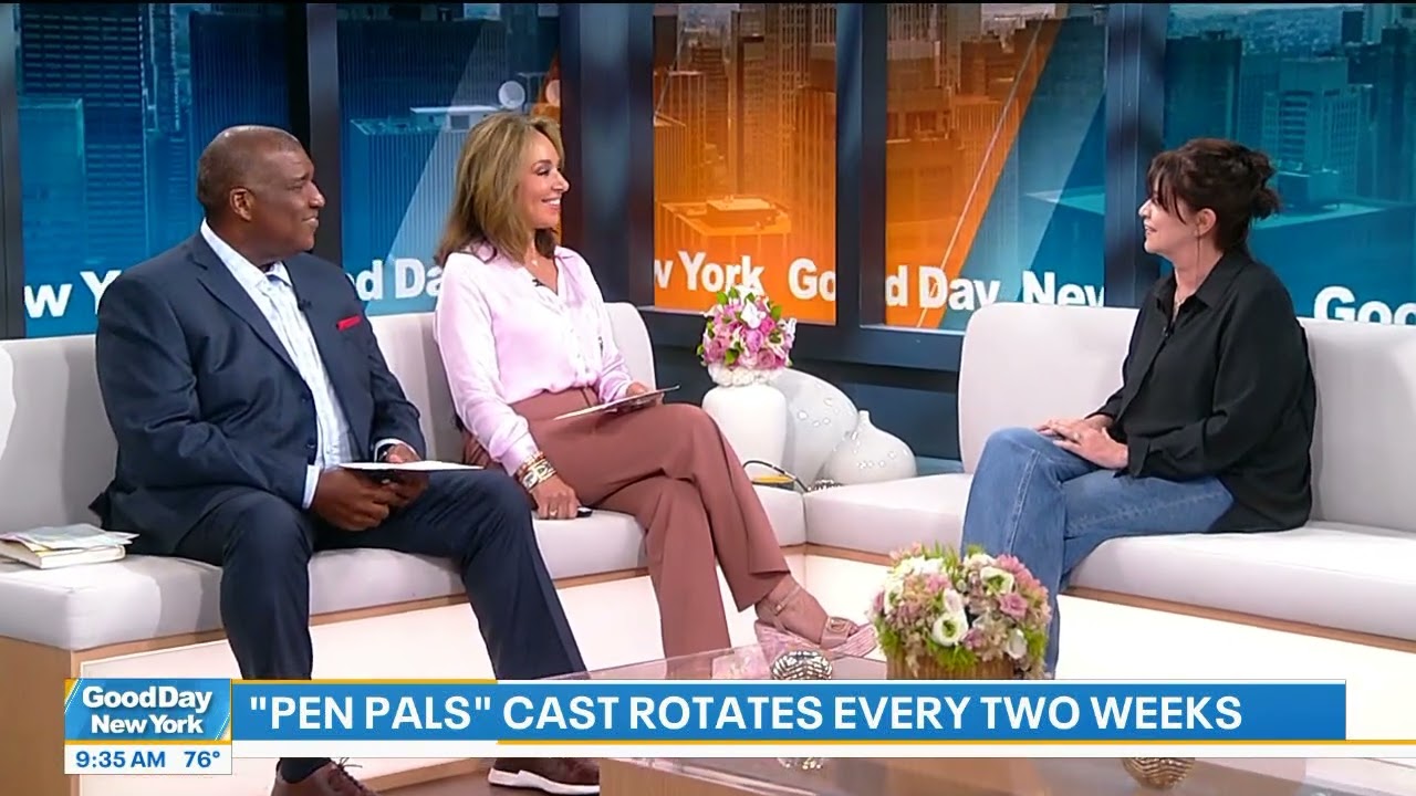 Nancy McKeon visits Good Day New York