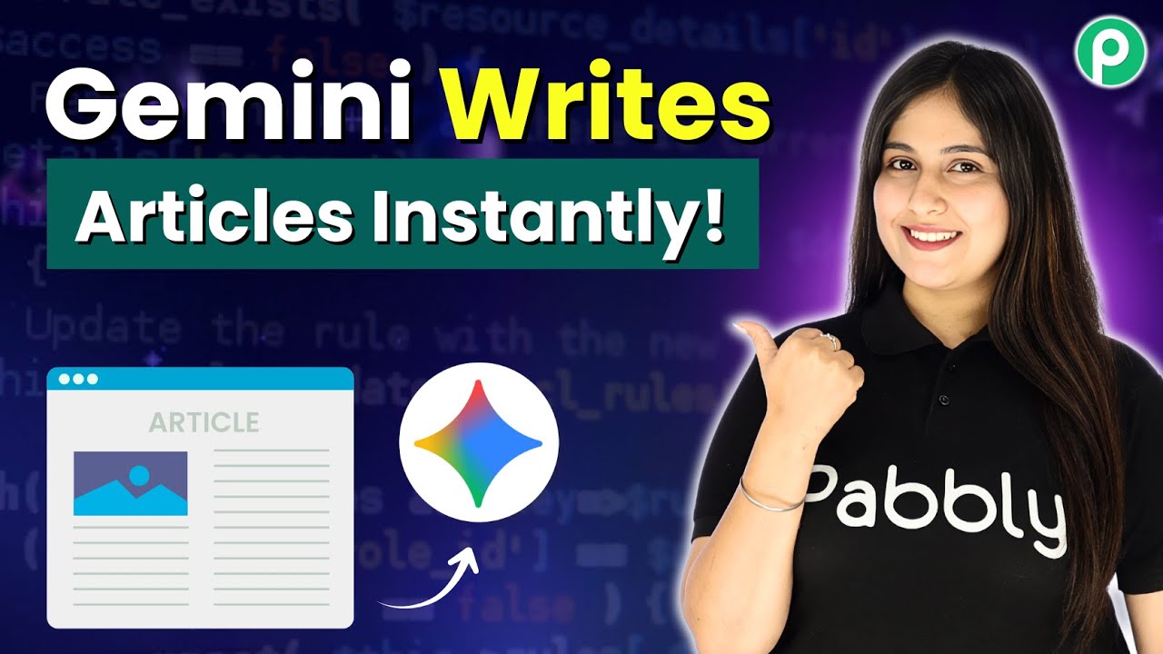 How to Write High-Quality Articles with Gemini Instantly