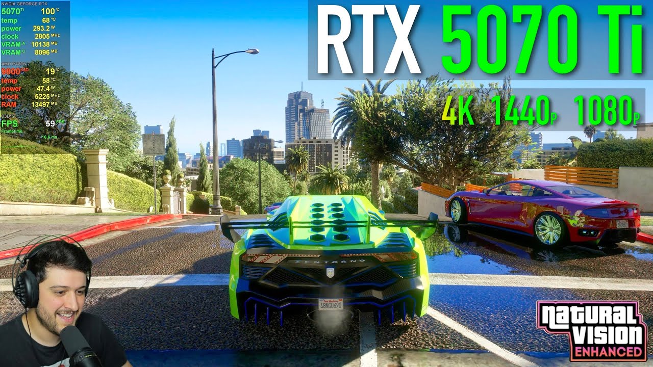 RTX 5070 Ti - GTA 5: Natural Vision Enhanced