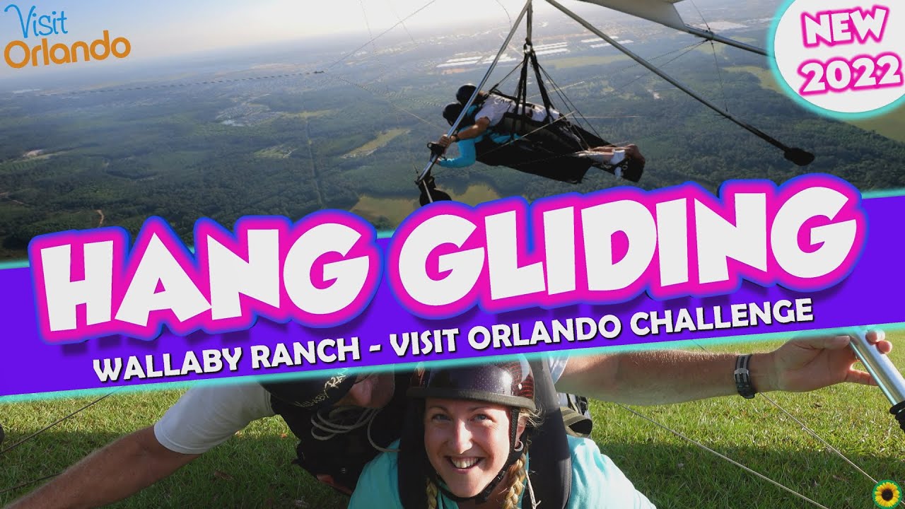 Hang Gliding Above Orlando | Wallaby Ranch -  WORLD'S Largest Aerotow Flight Park | Visit Orlando