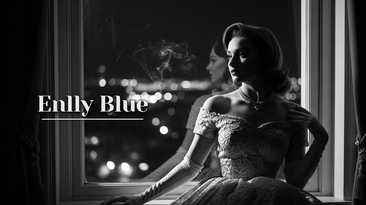 Enlly Blue - Midnight Streets | 1950s Soul Blues (Lonely Road Blues, Sax & Heartfelt Vocals)