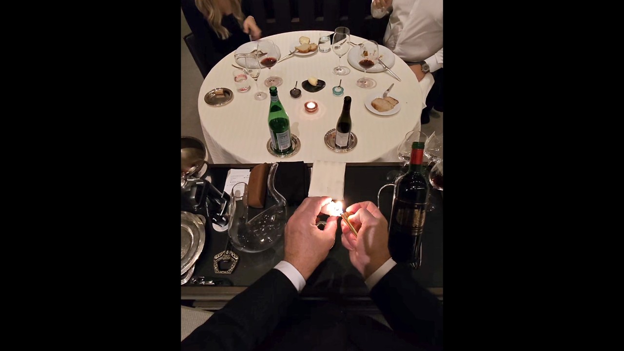 Decanting Tableside $1100 1996 Chateau Palmer #fyp #pov #trending #viral #explore #asmr #food #wow
