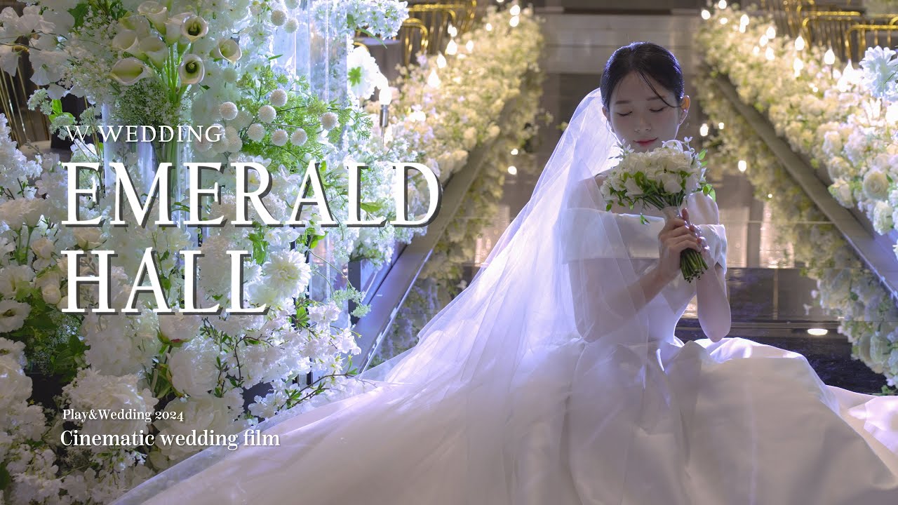 부산 W웨딩 국민연금웨딩홀 에메랄드홀 I 시네마틱 웨딩영상 하이라이트_4K UHD I cinematic wedding film, wedding movie