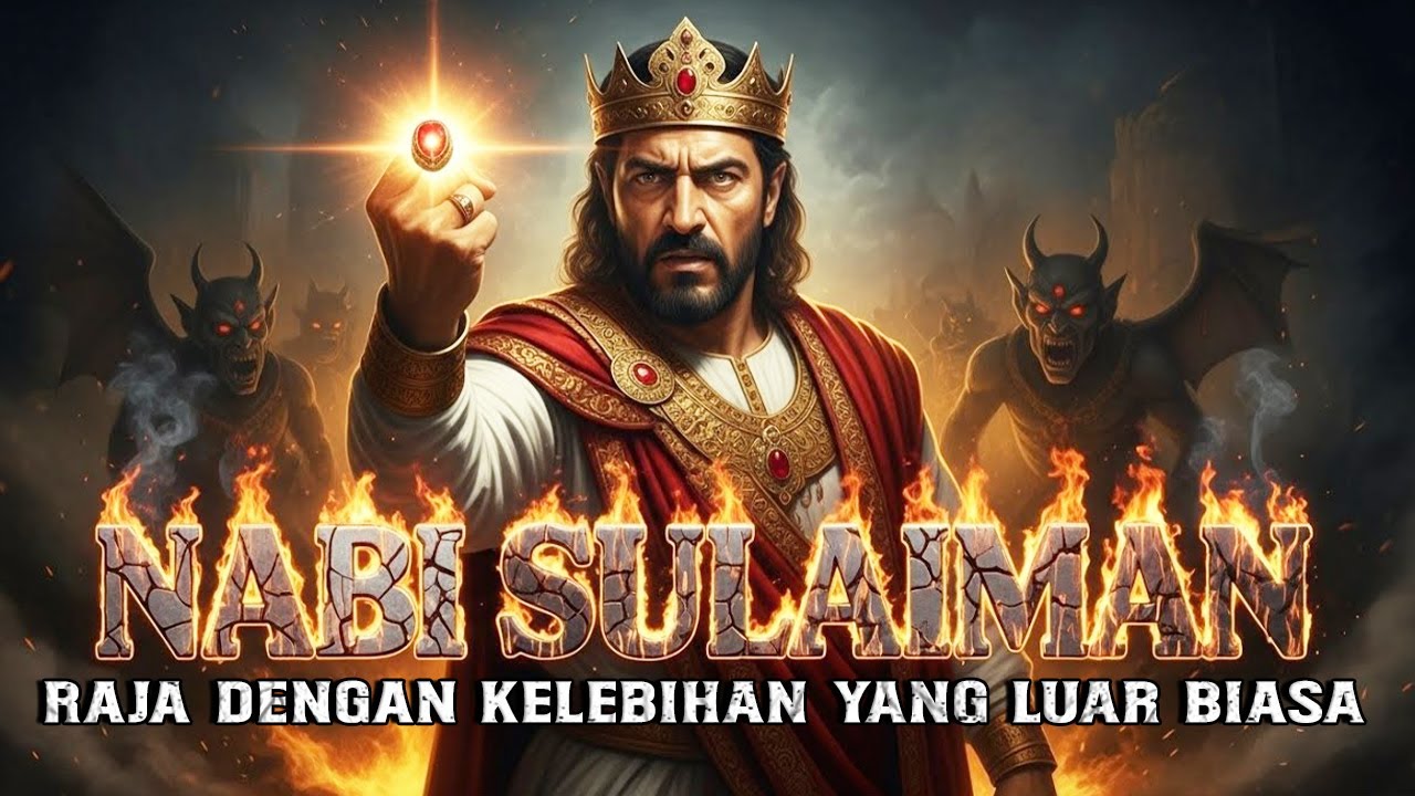 Kisah Lengkap Nabi Sulaiman AS | Putra Nabi Daud Yang Di Angkat Menjadi Raja Bani Israil