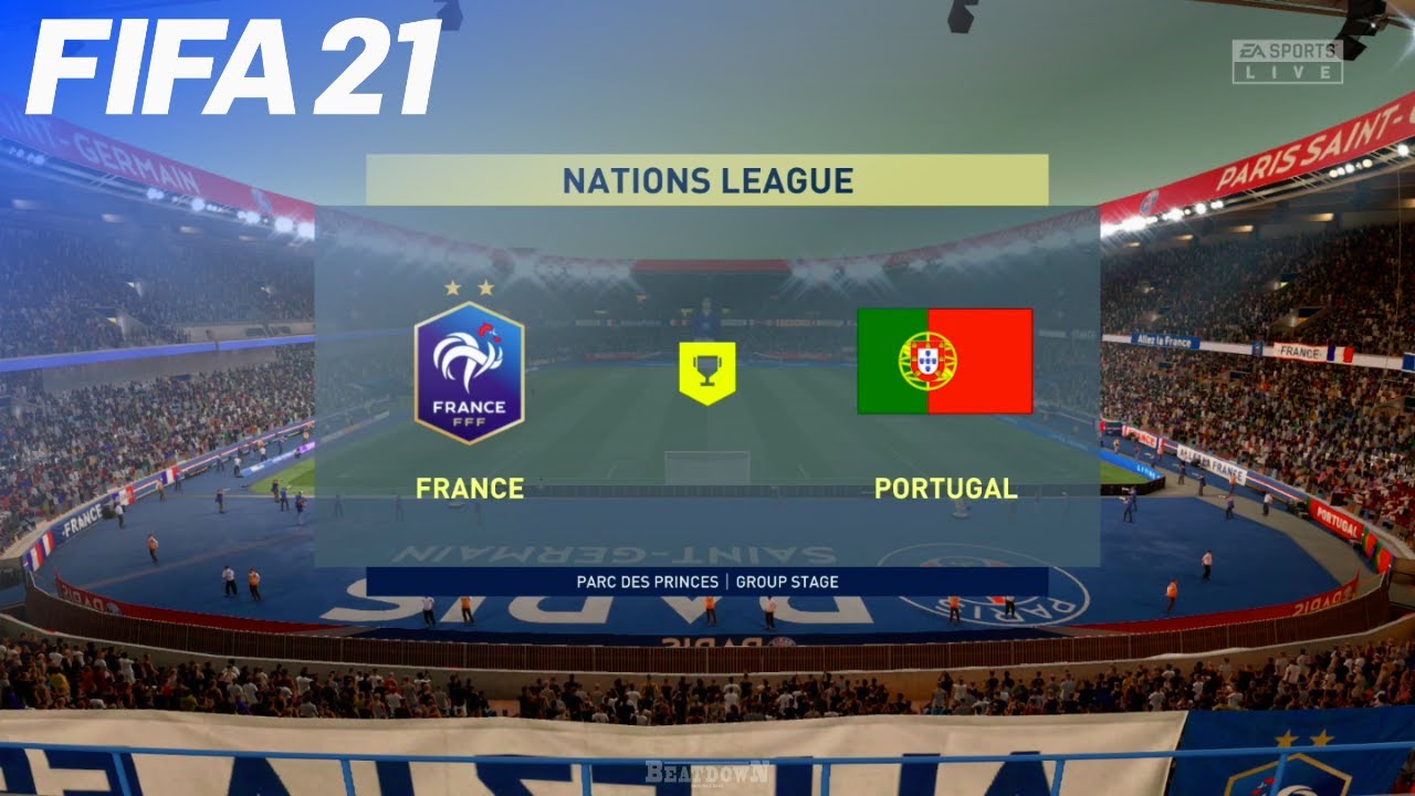 FIFA 21 - France vs. Portugal | Nations League