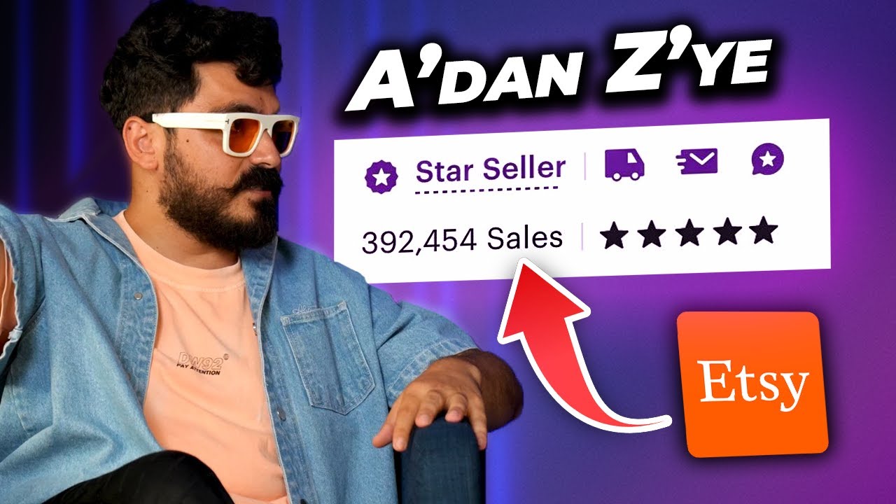 A'dan Z'ye Etsy'de Satış Yapma Eğitimi (Adım Adım) - Hakan Gerin