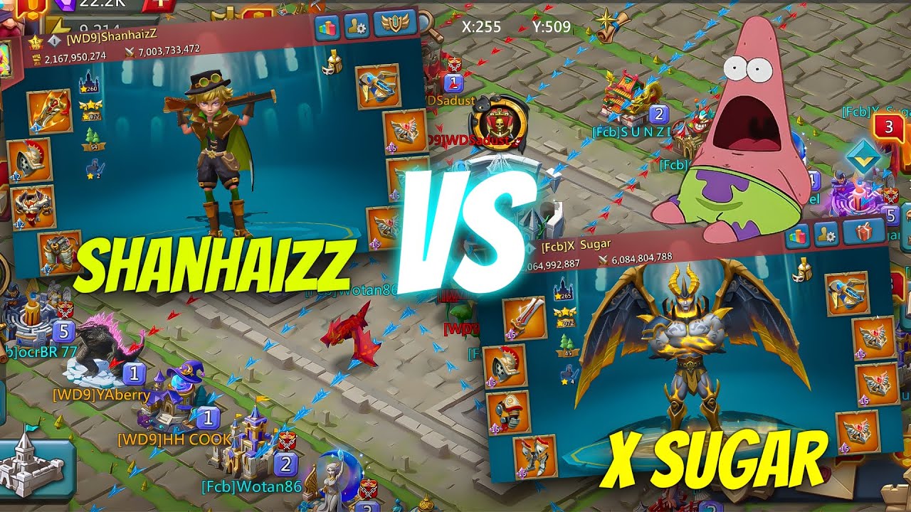 Lords Mobile - Insane Wonder Wars with 100% winrate. Noob emperor account got smashed!