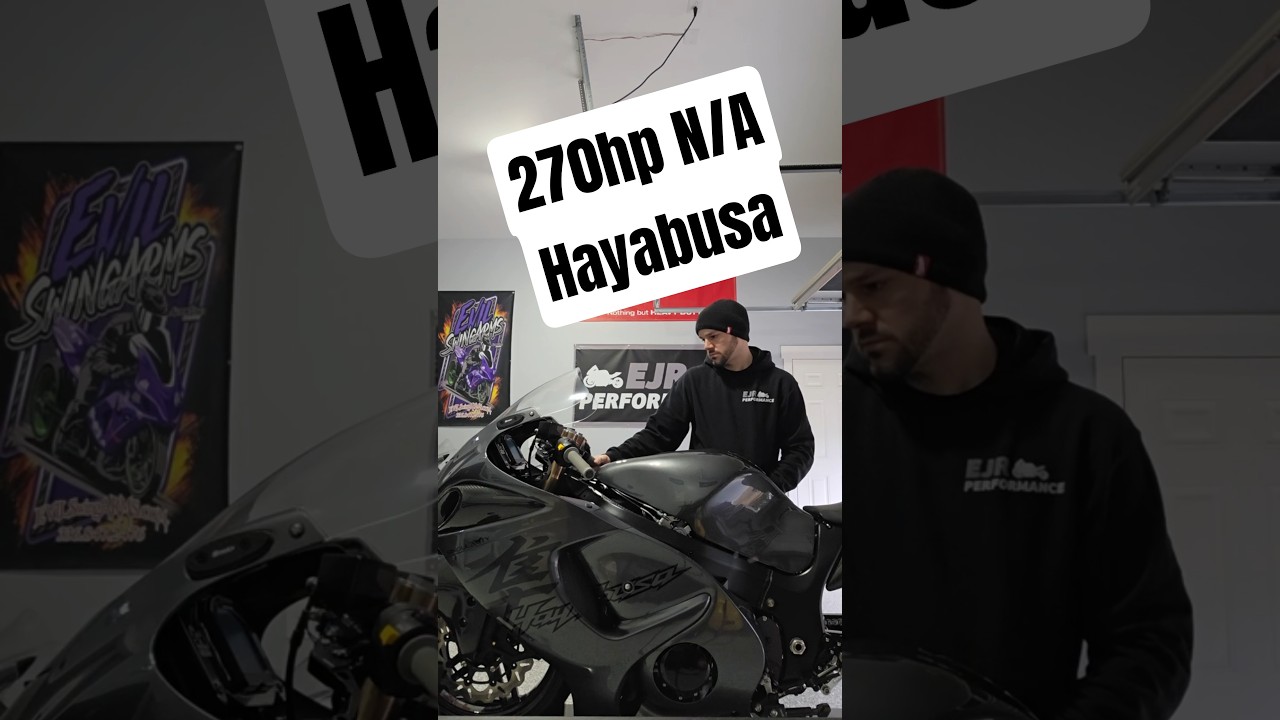 270 л.с. (атмосферный двигатель) Hayabusa Запуск/Холодный ход/Обороты двигателя #ejrracing #ejrpe...