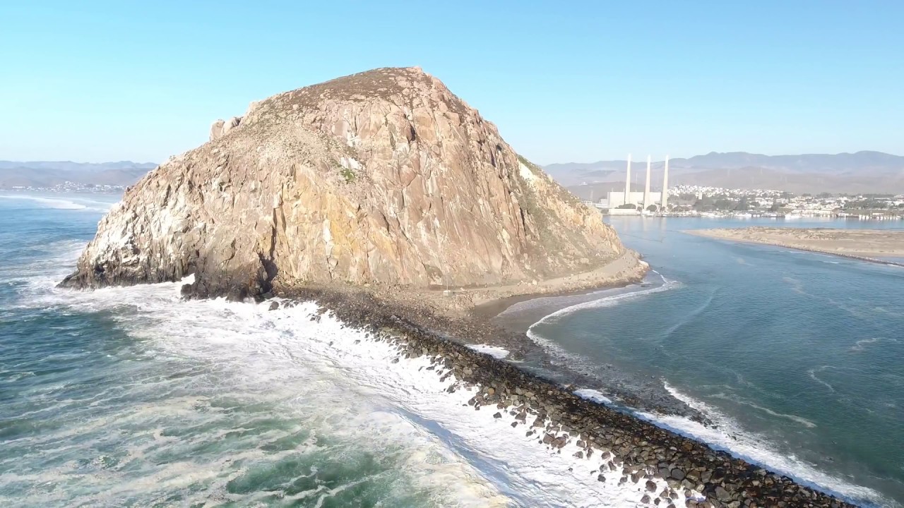 Morro Rock Drone flight