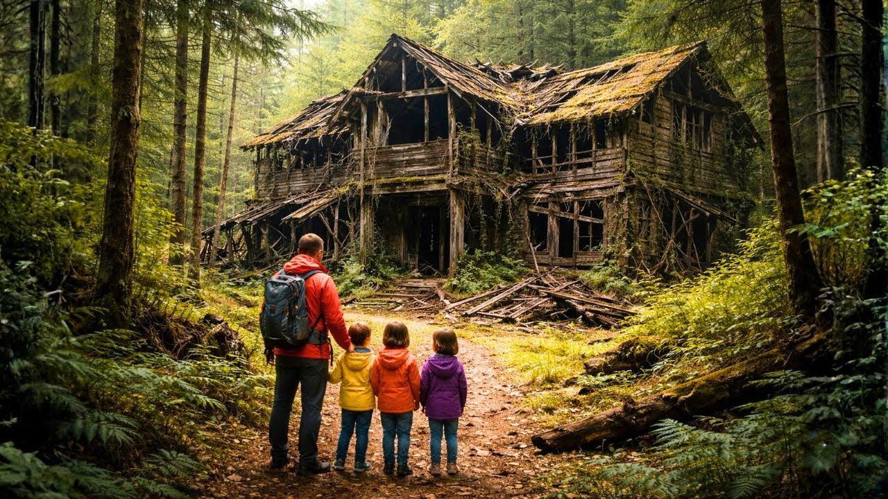 They Laughed When Widowed Father Inherited a Broken Forest Lodge—Hidden Tunnel Held $260M