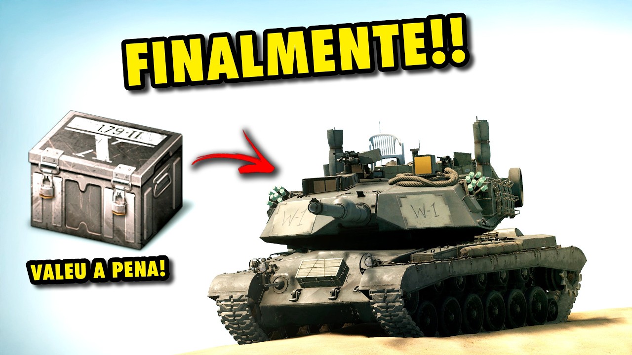 GASTEI 45 MILHOES NAS NOVAS CAIXAS E GANHEI UM TANQUE RARISSIMO!!