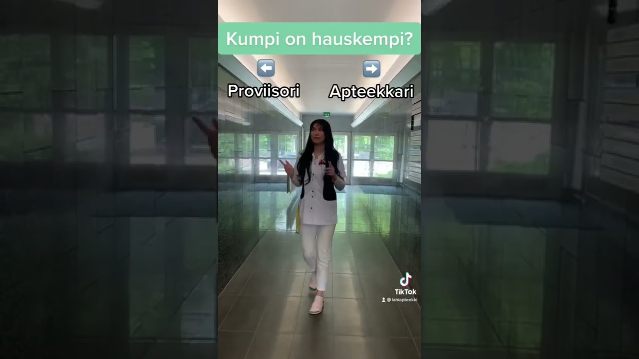 Hauskimmat jutut apteekkari vs proviisori J&auml;rvenp&auml;&auml;n L&auml;hiapteekki