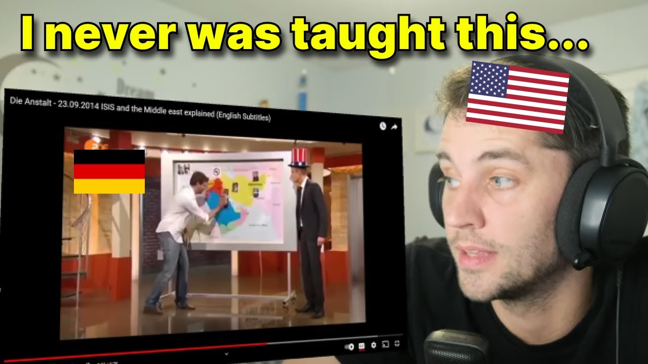 American reacts to American Middle East War explained by Germans