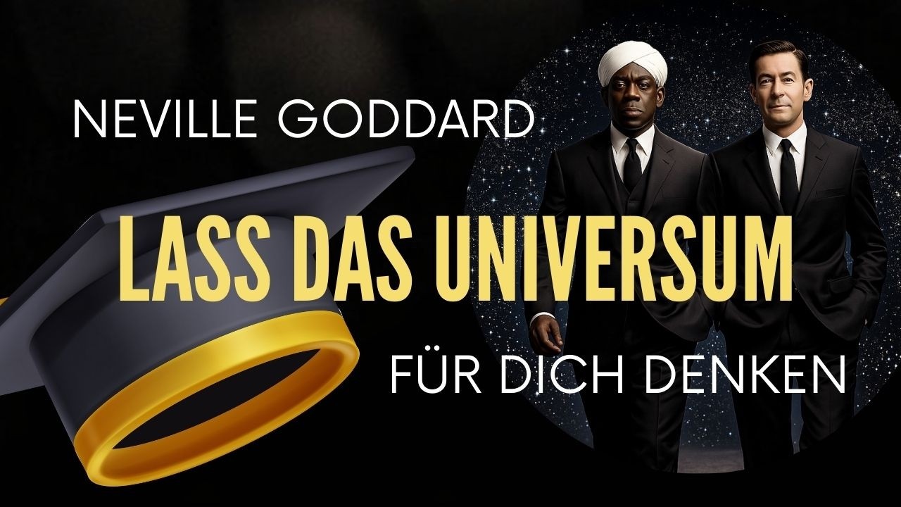 LASS DAS UNIVERSUM FÜR DICH DENKEN  NEVILLE GODDARD  LEHREN