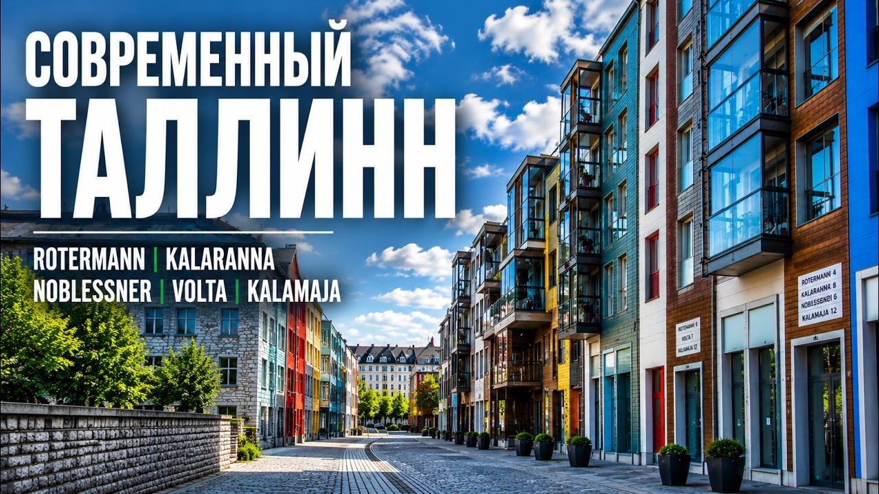 Современный Таллин в деталях.