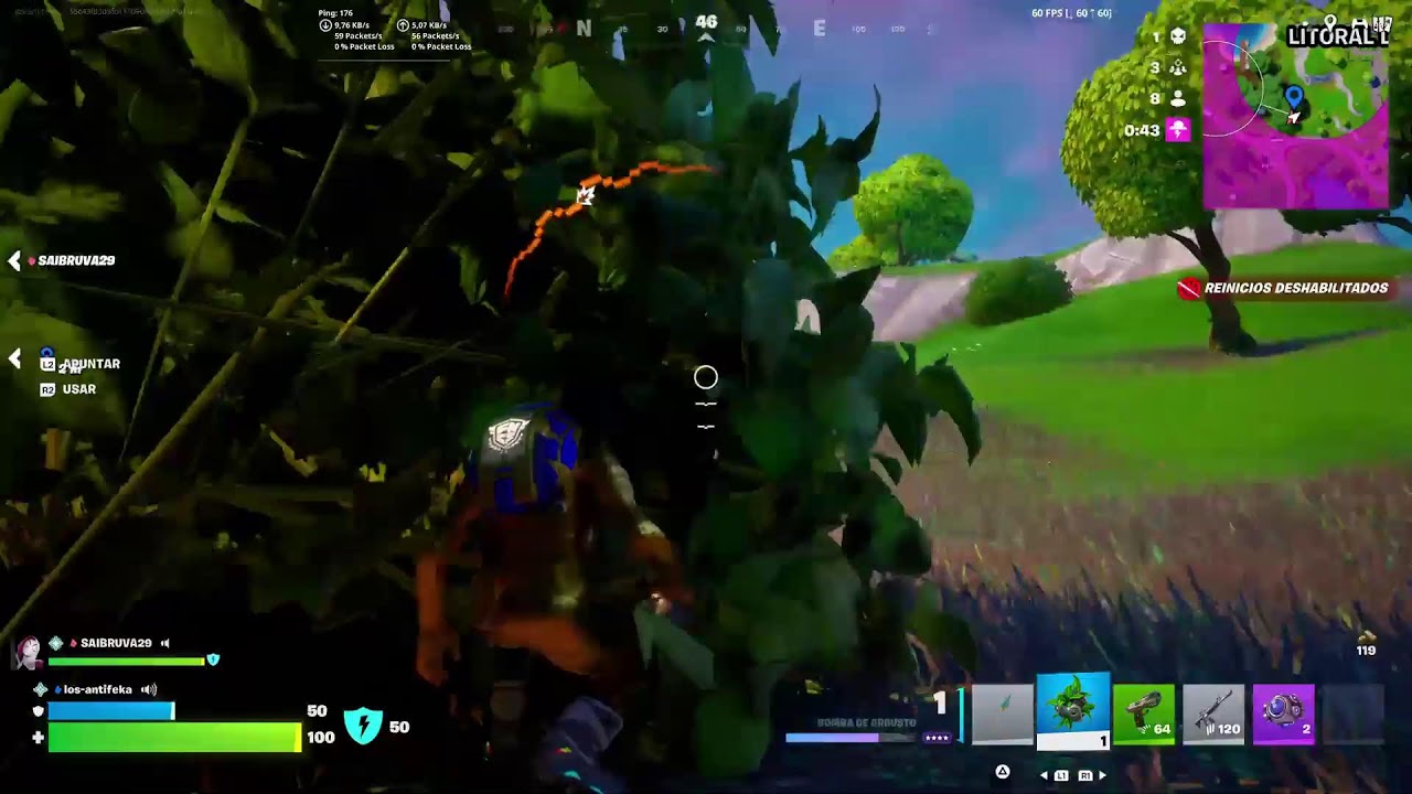 Código SAIBRUVA en la tienda de FORTNITE