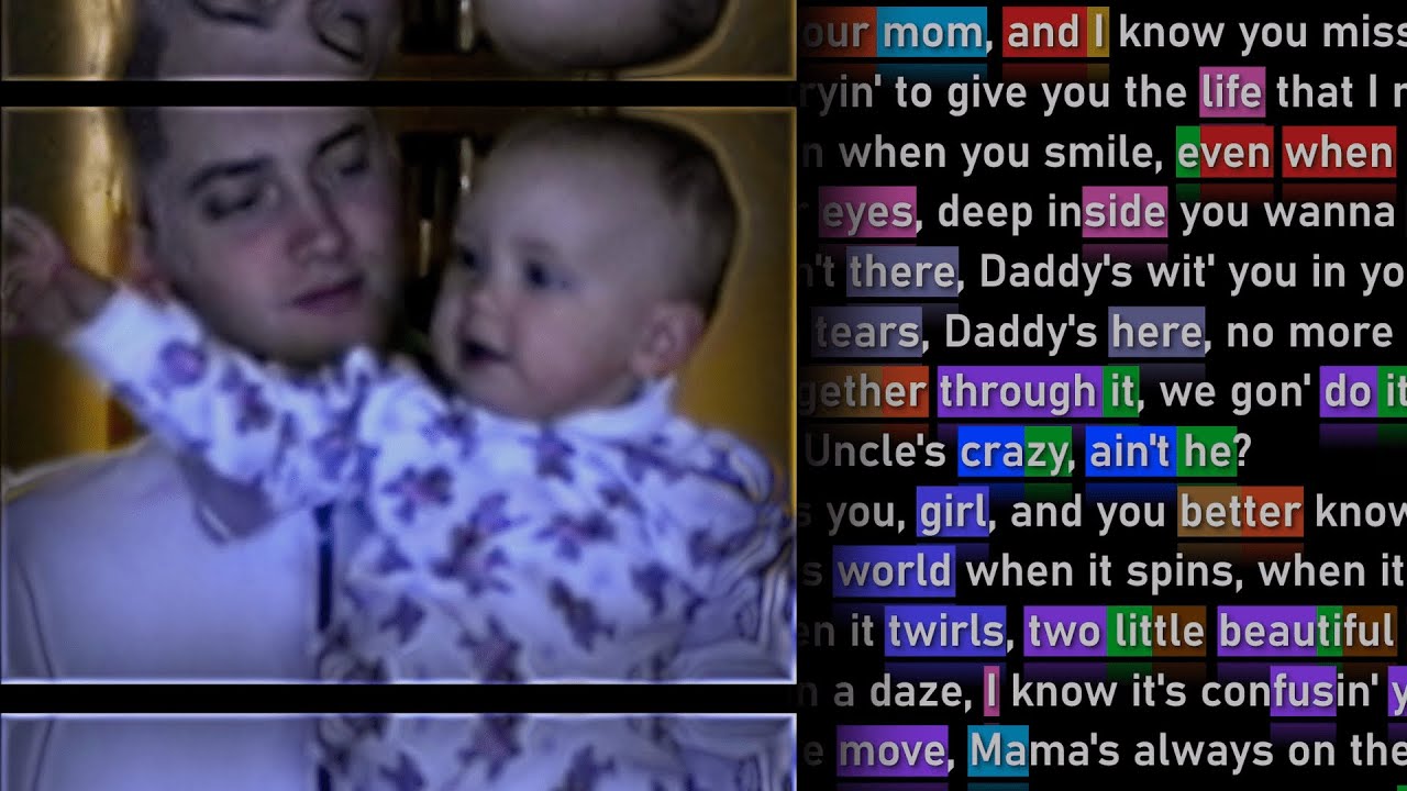 Eminem - Mockingbird (Rhyme Scheme)