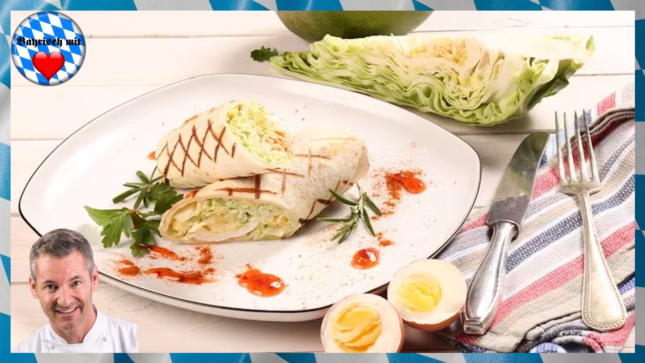 Christian Henze - Mango Wraps, Kartoffeln & Fenchel mit Hummus