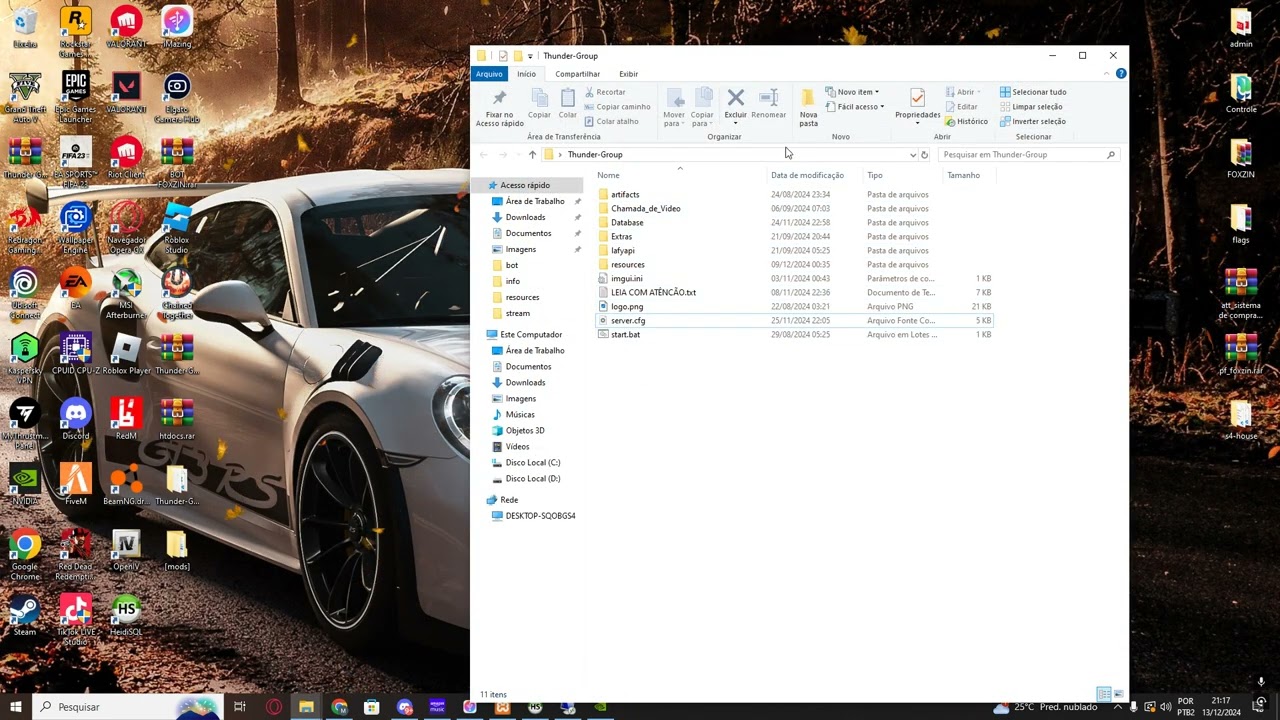 Tutorial como instalar a base do Thunder, vrpex completo