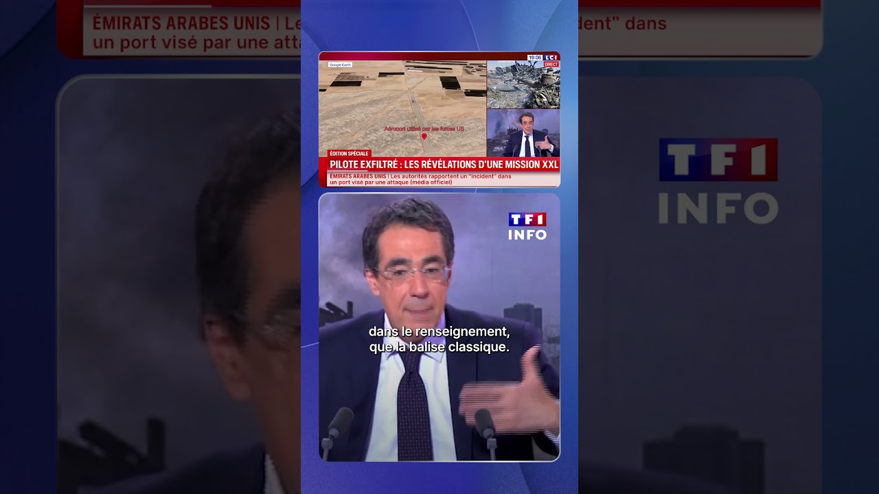 Pilote exfiltr&eacute; : les r&eacute;v&eacute;lations d'une mission XXL｜TF1 INFO