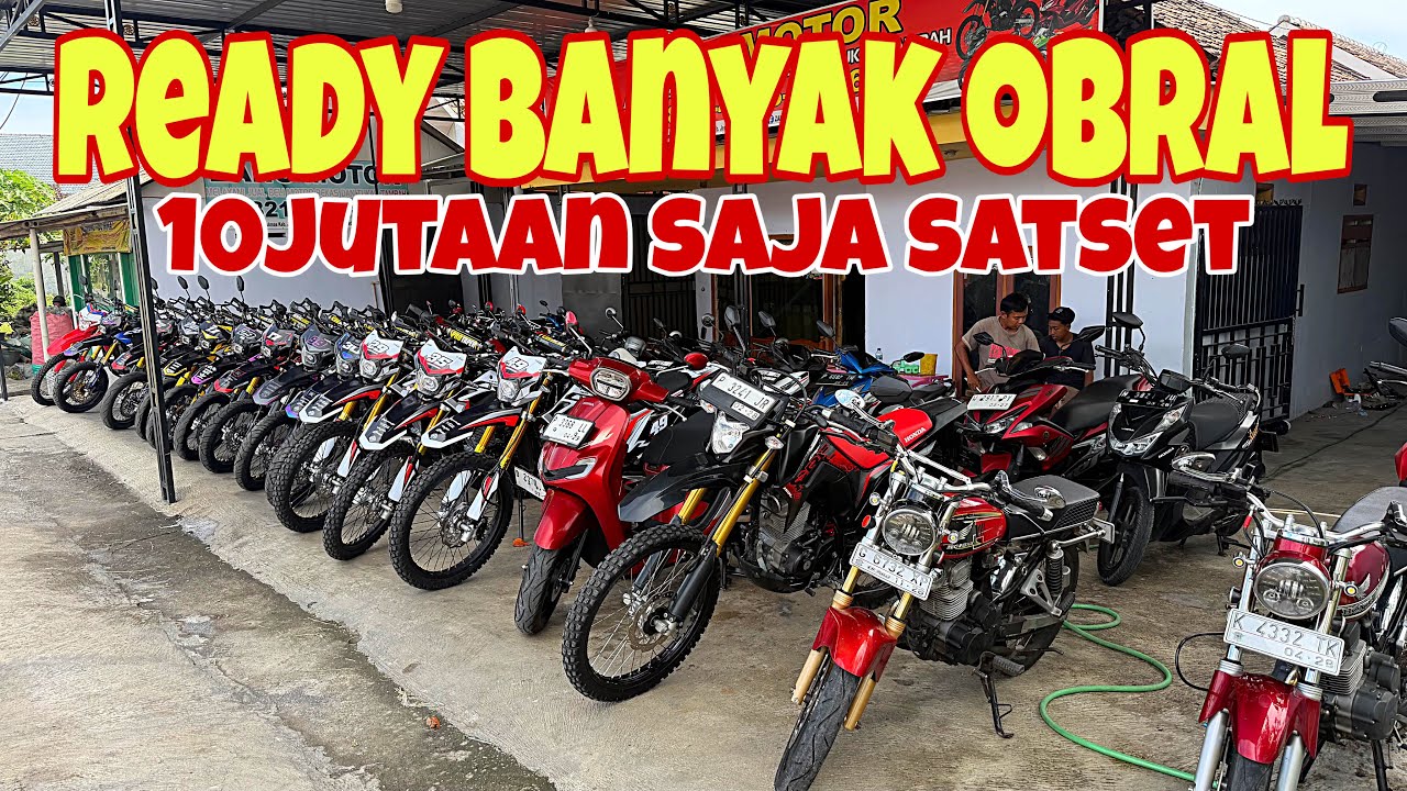 DIJUAL OBRAL 10JUTAAN CRF GL100 CB VARIO SCOOPY 