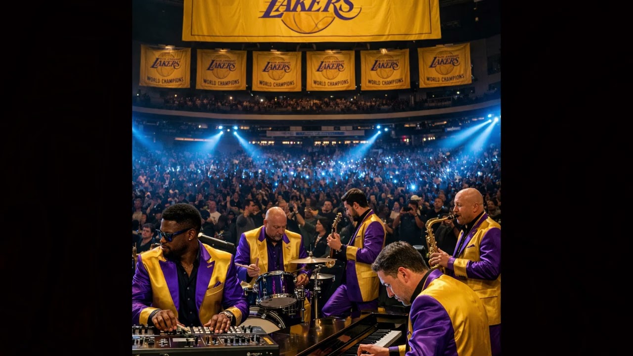 What if the 1980s lakers had a band by me