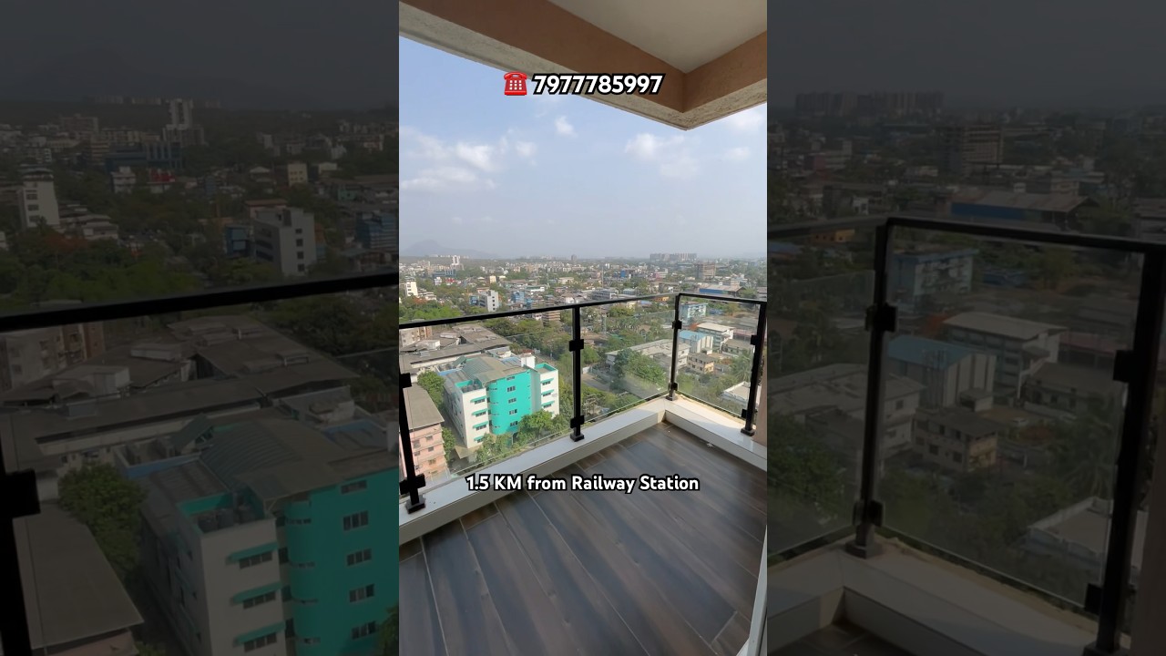 Check 1bhk balcony flat || 1.5 km from dombivli railway station || ☎️ 9619227846