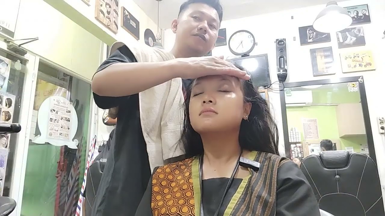 Teh Safira Balik deui ,Dari Antapani Hoyong Di Headmassage ,krek leher dan krek kuping