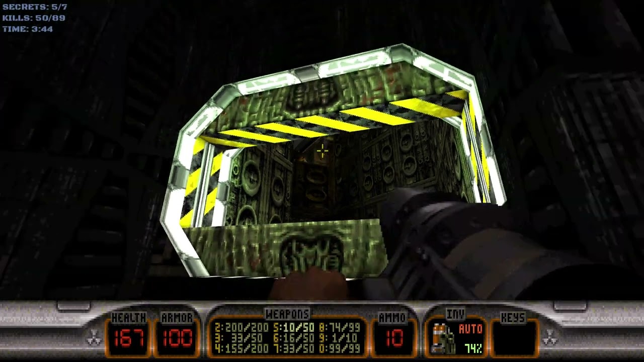 Duke Nukem 3D (20th Anniversary World Tour) - E2L4: Fusion Station [All Secrets]